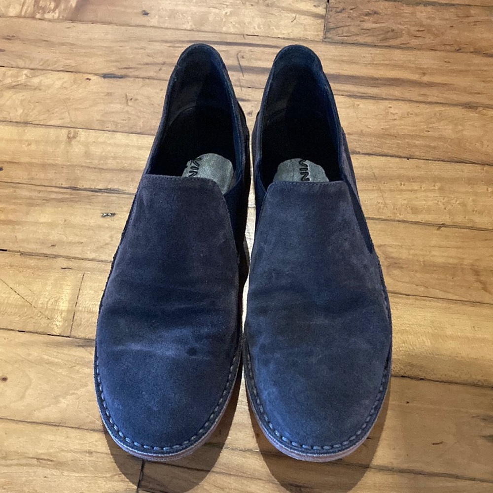 Vince Mia suede loafers